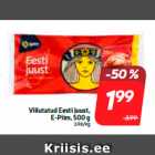 Viilutatud Eesti juust,
E-Piim, 500 g