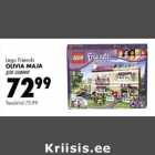 Allahindlus - Lego Friends OLIVIA MAJA