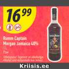 Allahindlus - Rumm Captain
Morgan Jamaica 