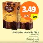 Paulig jahvatatud kohv, 500 g