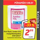 Rimi Basic Jumbo XXL
majapidamispaber,
600 lehte**