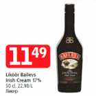 Allahindlus - Liköör Baileys Irish Cream 17%, 50 cl
