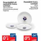 Allahindlus - Desserttaldrik või supitaldrik Feston, Luminarc 19,5 cm; 22,5 cv; Praetaldrik Feston, Luminarc 25 cm