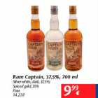 Rum Captain, 37,5%, 700 ml