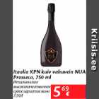Alkohol - Itaalia KPN kuiv vahuvein NUA Prosseco, 750 ml