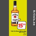 Viski Jim Beam White Label,
40%, 70 cl**