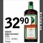 Alkohol - Liköör
Jägermeister