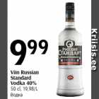 Viin Russian
Standard
Vodka