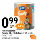 Allahindlus - Paberkäterätt
Family XL, 2-kihiline, 250 lehte