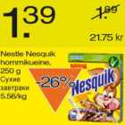 Allahindlus - Nestle Nesquik hommikueine