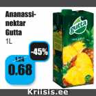 Магазин:Grossi,Скидка:Ананасовый нектар
Gutta
1л
