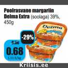 Allahindlus - Poolrasvane margariin
Delma Extra