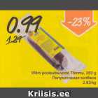 Wõro poolsuitsuvorst Tõmmu, 350 g