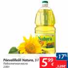 Päevalilleõli Natura, 3 l