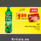Allahindlus - OKF
Aloe Vera jook, 1,5 l

