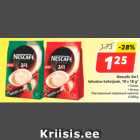 Allahindlus - Nescafe 3in1
lahustuv kohvijook, 10 x 18 g*