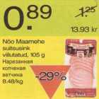 Магазин:Säästumarket,Скидка:Нарезанная копчёная ветчина