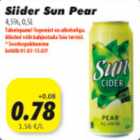 Siider Sun Pear 4,5% 0,5l