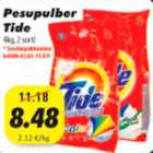 Pesupulber Tide 4kg 2sorti