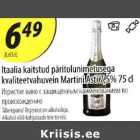 Itaalia kaitstud päritolunimetusega 
kvaliteetvahuvein Маrtini Asti 7,5% 75 cl