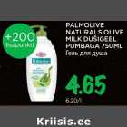 Allahindlus - PALMOLIVE
NATURALS OLIVE
MILK DUŠIGEEL
PUMBAGA 750ML