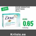 Allahindlus - DOVE SENSITIVE
SEEP 100G