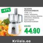 SEVERIN
KÖÖGIKOMBAIN
375W, 1,5 L