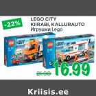 LEGO CITY
KIIRABI, KALLURAUTO