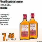 Allahindlus - Viski Scottish Leader
40% 0,35L