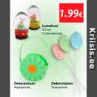 Lumekuul 4,5 cm; Dekoratsioon