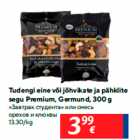 Tudengi eine või jõhvikate ja pähklite
segu Premium, Germund, 300 g
