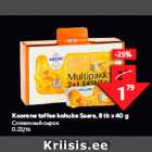 Allahindlus - Koorene toffee kohuke Saare, 8 tk x 40 g
