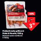 Maitselt mahe grillvorst
Maks & Moorits, 900 g
