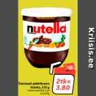 Allahindlus - Šokolaadi-pähklikreem
Nutella, 230 g