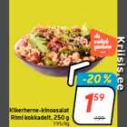 Kikerherne-kinoasalat
Rimi kokkadelt, 250 g