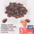 Allahindlus - Dražee mandel tumedad šokolaadis V.Pergale, 1 kg