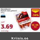 Maks&Moorits
Maitselt mahe grillvorst
900 g