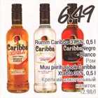 Muu piiritusjook Caribba Xtabla 35%, 0,5 l; Rumm Caribba 37,5%, 0,5 l 