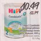 Allahindlus - Hipp 2 Combiotic Bio piimal põhinev jätkupiimasegu tooris al. 6. elukuust, 800 g