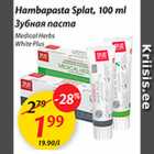 Allahindlus - Hambapasta Splat, 100 ml