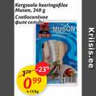 Allahindlus - Kergsoola heeringafilee Muson, 240 g