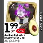 Магазин:Selver,Скидка:Авокадо в коробке Ready to Eat 