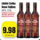 Allahindlus - Liköör Liviko Vana Tallinn