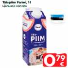 Täispiim Farmi, 1 l

