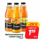 Allahindlus - Mahl kontsentreeritud
mahlast Cappy, 1 l