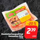 Klassikalised kanapooltiivad
Rannamõisa, 850 g
