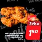 Pekaanipähklisaiake
vahtrasiirupiga, 91 g