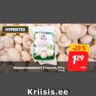 Mahedad šampinjonid ICA i love eco, 250 g
