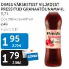 Магазин:Maksimarket, Konsum,Скидка:СОК СВЕЖЕВЫЖАТЫЙ