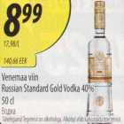 Alkohol - Venemaa viin Russian Standard Gold Vodka